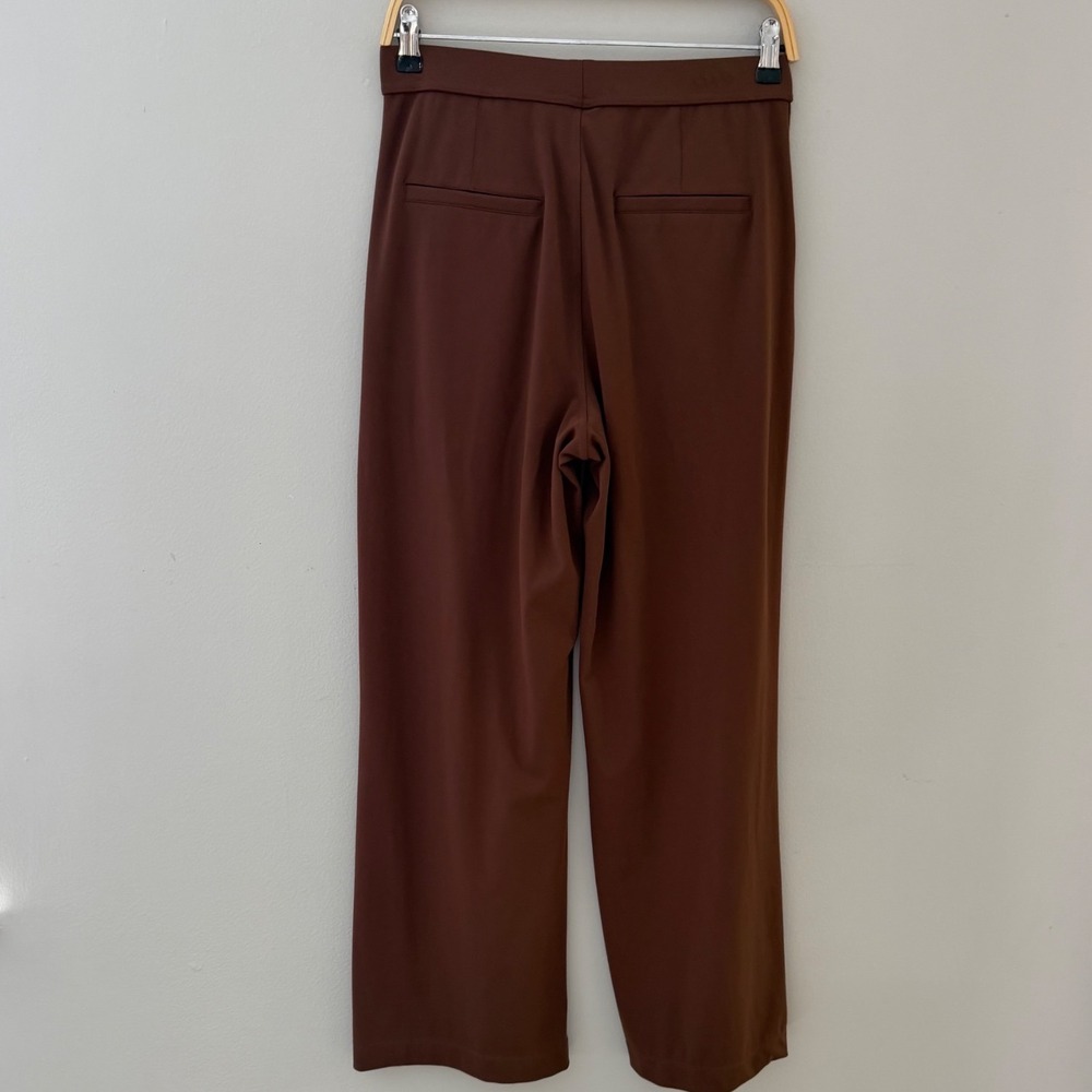 Halara Flex Medium Pleated DayStretch High Waisted Pocket Straight Leg Work Pant - Picture 5 of 10